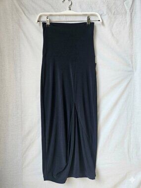 Sympli Women's Classic Fit Convertible High Waisted Midi Skirt - Size 2-NWT